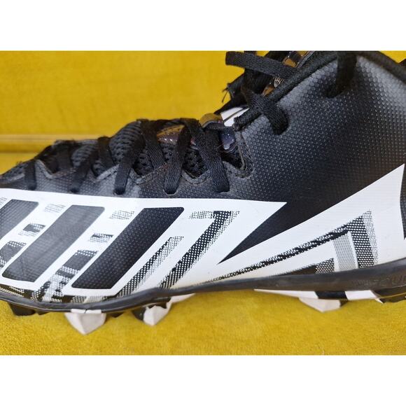 adidas Men\'s Freak Spark 23 Football Cleats Shoe, White/Black (Molded), 11.5 main image 7
